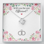 Officiant Proposal - Love Knot Necklace