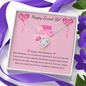 Sweet 16 Birthday Gift - Beautiful Love Knot Pendant Necklace