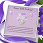 30th Birthday - Love Knot Necklace