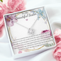 Beautiful Love Knot Pendant Necklace For Your Sister