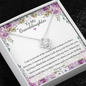 Love Knot Necklace For Granddaughter