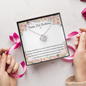 21st Birthday Love Knot Necklace