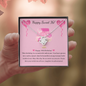 Sweet 16 Birthday Gift - Beautiful Love Knot Pendant Necklace