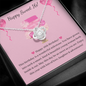 Sweet 16 Birthday Gift - Beautiful Love Knot Pendant Necklace