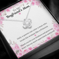 Love Knot Necklace For Boyfriend's Mom