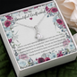 Little Ribbon Rhinestone Necklace For Your Girlfriend