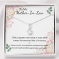 Little Ribbon Rhinestone Crystal Necklace