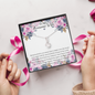 Little Ribbon Rhinestone Necklace For Your Wife