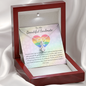 Little Ribbon Rhinestone Necklace For Your Lesbian Partner