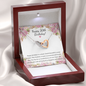 30th Birthday - Double Interlocked Hearts Necklace