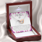 Double Interlocked Hearts Necklace For New Moms