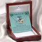Sweet 16 Birthday Gift - Double Interlocked Hearts Necklace