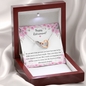 Retirement Gift - Double Interlocked Hearts Necklace