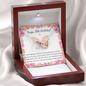 18th Birthday - Double Interlocked Hearts Necklace