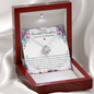 Beautiful Love Knot Pendant Necklace For Your Daughter