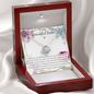 Beautiful Love Knot Pendant Necklace For Your Sister