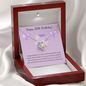 30th Birthday - Love Knot Necklace