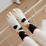 Fuzzy Kitty Cat Socks