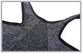 Simplyy Fit® Yoga Vest Zipper Push Up Sports Bra