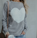 Autumn Sweet Heart Sweater