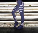 Reflective Yoga Pants Leggings Glow In The Dark Rainbow Fun