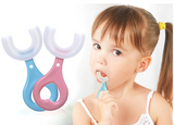 U-Shaped Toddler Toothbrush - Food Safe Silicone