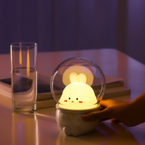 Cat Or Rabbit Space Capsule LED Night Light Lamp
