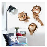 Adorable Kitty Cat Vinyl Decal Stickers