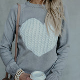 Autumn Sweet Heart Sweater