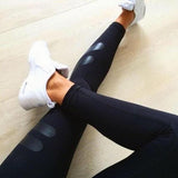 Double Striped Solid Leggings