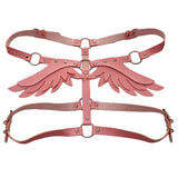Angel Wing Leather Harness