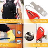 Portable Safety Door Lock - Self Defence, Good For Travelling, Hotels