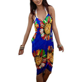 Beach Floral Dress Cover Up