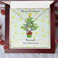 Heart Necklace - Merry Christmas, You Turn Me On