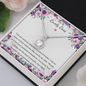 Lovely Eternal Love Circle Pendant Necklace For Your Boss