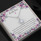 Lovely Eternal Love Circle Pendant Necklace For Your Boss