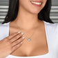 Merry Christmas To My Work Bestie - Love Knot Necklace