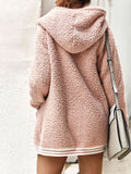 Fluffy Fleece Oversized Hooded Coat