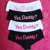 Yes, Daddy? Panties