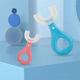 U-Shaped Toddler Toothbrush - Food Safe Silicone