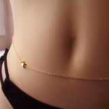 Tiny Star Waist Body Chain